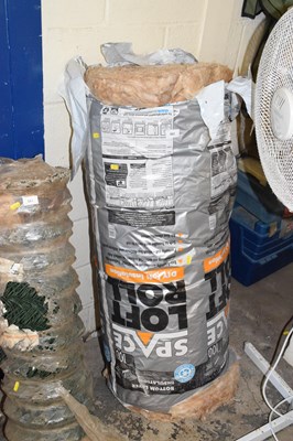 Lot 882 - A roll of loft insulation