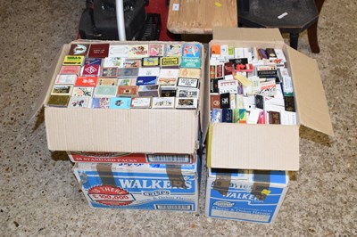 Lot 357 - Four boxes of various matchboxes