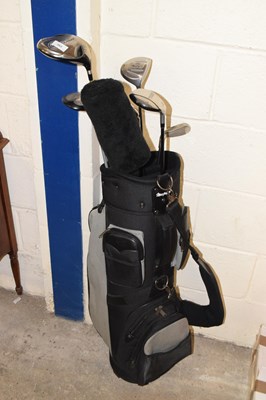 Lot 383 - A case of various golf clubs to include...