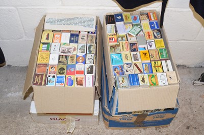 Lot 384 - Four boxes of assorted matchboxes