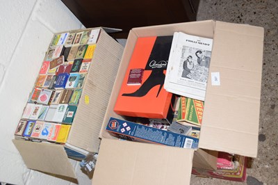 Lot 387 - Four boxes of assorted world matchboxes