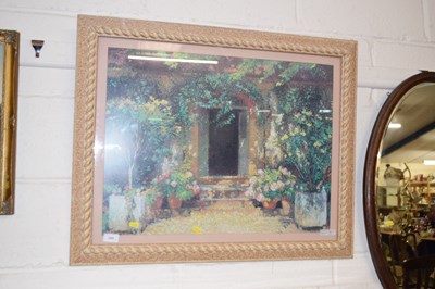 Lot 249 - Albert Fuller Graves, coloured print of a doorway