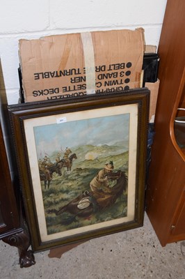 Lot 251 - A group of four various lithograph prints to...