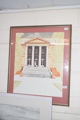 Lot 258 - Study of a country house door