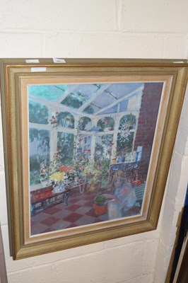 Lot 261 - An interior scene
