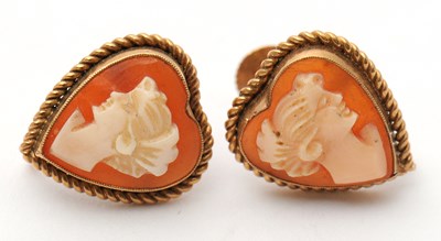 Lot 62 - A mixed lot: to include a pair of heart shape...