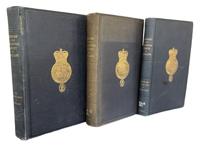 Lot 114 - GEOLOGY - SCOTLAND. Three Volumes. The Geology...