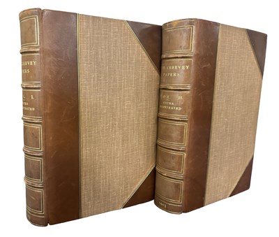 Lot 117 - EXTRA ILLUSTRATED COPIES. The Creevey Papers....