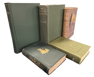 Lot 155 - NATURAL HISTORY. Five Volumes. Including; The...