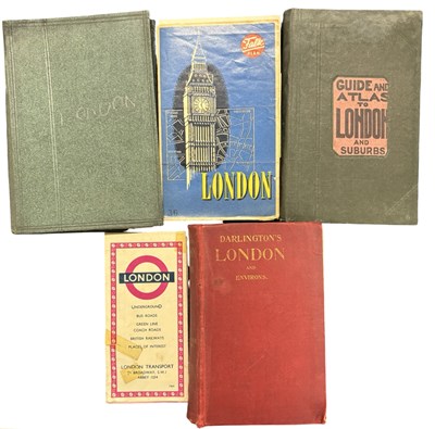 Lot 184 - LONDON MAPS. Including London Underground, Bus...