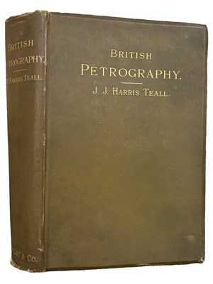 Lot 186 - THE STUDY OF ROCKS. British Petrography with...