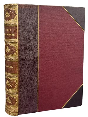 Lot 196 - FINE BINDING. INDIA. India and the Future By...