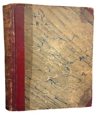 Lot 213 - MANUSCRIPT BOOK. GRAVESTONES. TOMBS. MEMORIALS....