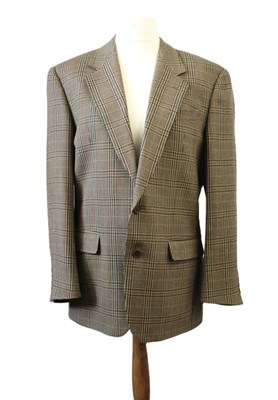 Lot 297 - Burberry's: a men's tweed jacket, single...