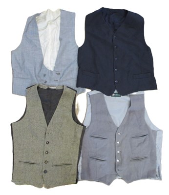 Lot 310 - Four men's waistcoats, to include one by Dunn...