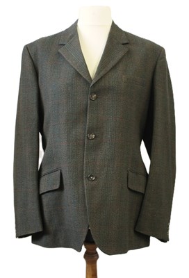 Lot 300 - A men's tweed check jacket by John Collis,...