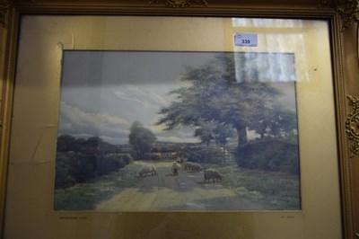 Lot 339 - AFTER GEORGE OYSTON, COLOURED PRINTS...