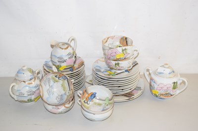 Lot 7 - Quantity of Japanese eggshell tea wares