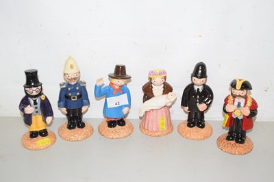 Lot 42 - A group of Beswick figures from the Trumpton...