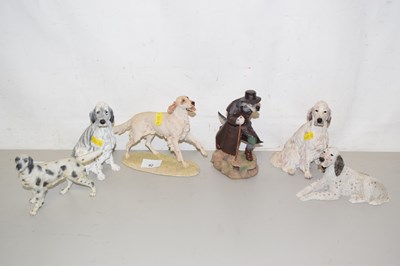 Lot 92 - Collection of modern models of English Setter...