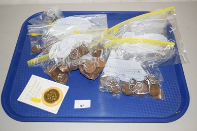 Lot 97 - Collection of pre-decimal British copper...