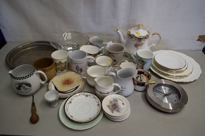 Lot 129 - Mixed Lot: Various mugs, tea wares etc