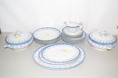 Lot 133 - Quantity of Till & Sons Irene blue and white...