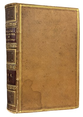 Lot 229 - PALESTINE. Biblical Researches in Palestine,...