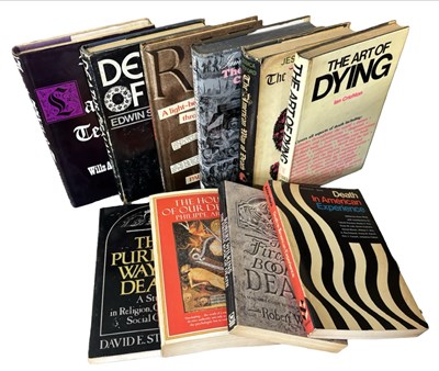 Lot 252 - DEATH AND DYING. A Collection of 10 books....