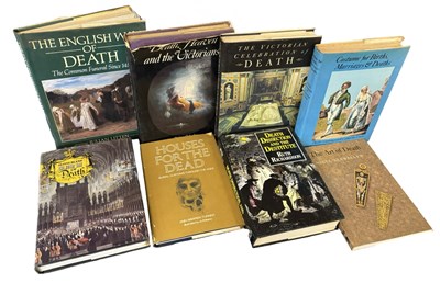 Lot 253 - DEATH AND DYING. A Collection of 8 books....