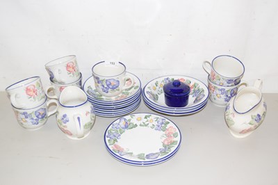 Lot 153 - A quantity of modern Staffordshire table wares