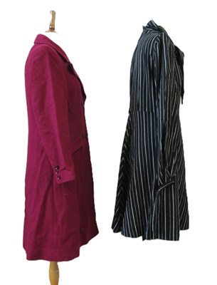 Lot 39 - A plum wool coat by Alexon Youngset by Alannah...