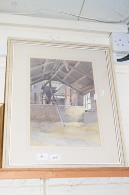 Lot 193 - Marjory Davies, The Granary, watercolour,...
