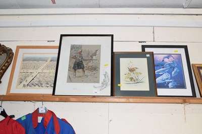 Lot 200 - Coloured print Highway to Heaven, further...