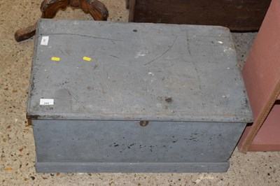 Lot 242 - A painted pine trunk