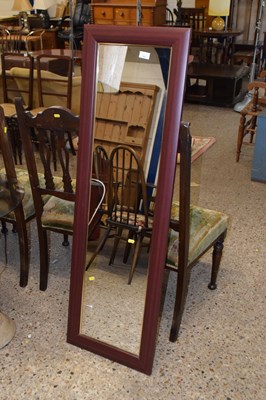 Lot 257 - Modern rectangular wall mirror