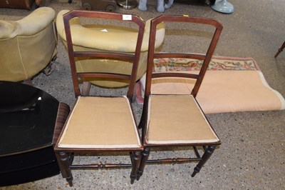 Lot 271 - A pair of bedroom chairs