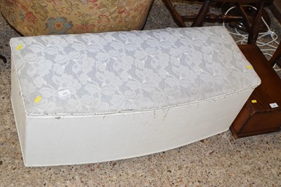 Lot 279 - A Lloyd Loom style ottoman