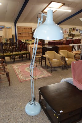 Lot 288 - Modern retro style adjustable floor standing lamp