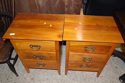 Lot 321 - Pair of bedside cabinets
