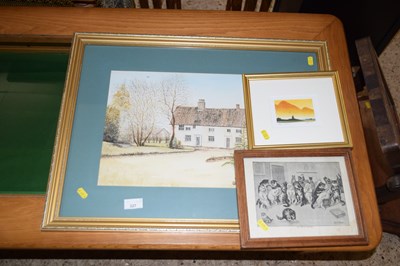 Lot 327 - Colin Morris, study of a country cottage...