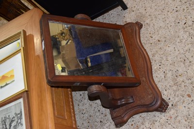 Lot 327A - A Victorian mahogany framed swing dressing...
