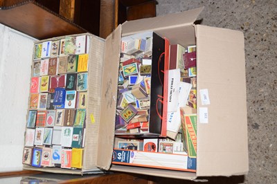 Lot 335 - Four boxes of various matchboxes