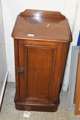 Lot 222 - A Victorian mahogany bedside cabinet