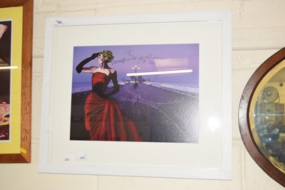 Lot 228 - Painting titled Through the Deep Purple