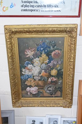 Lot 234 - A coloured print The Still Life of Flowlers