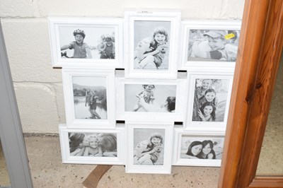 Lot 235 - Modern nine photograph fram