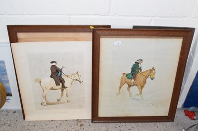 Lot 240 - Cecil Aldin coloured prints The Doctor and The...