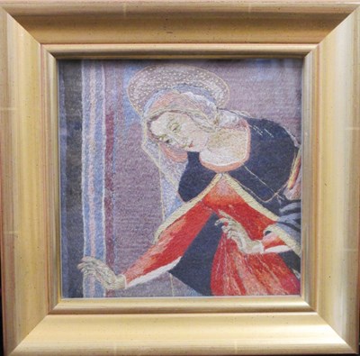Lot 229 - A 21st century silkwork picutre of 'Madonna of...