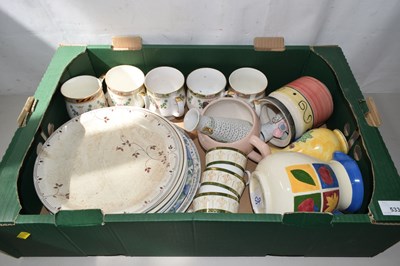 Lot 533 - Mixed Lot: Various table wares
